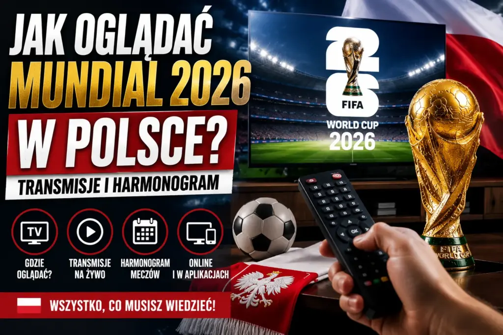 Jak oglądać Mundial 2026 w Polsce